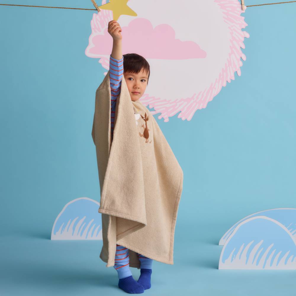 Moomin Space Adventure Kids Bath Poncho - The Official Moomin Shop