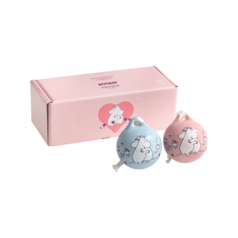 Moomin Love Bauble 2set - The Official Moomin Shop
