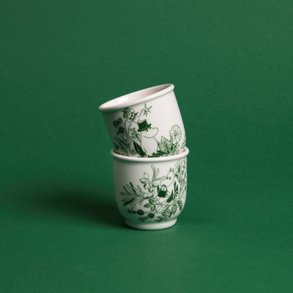 Moomin Haru Tea Mug 26cl Green - The Official Moomin Shop
