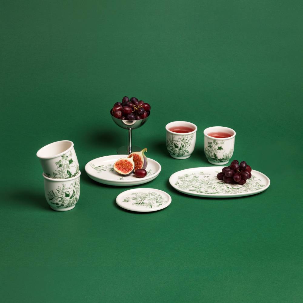 Moomin Haru Tea Mug 26cl Green - The Official Moomin Shop