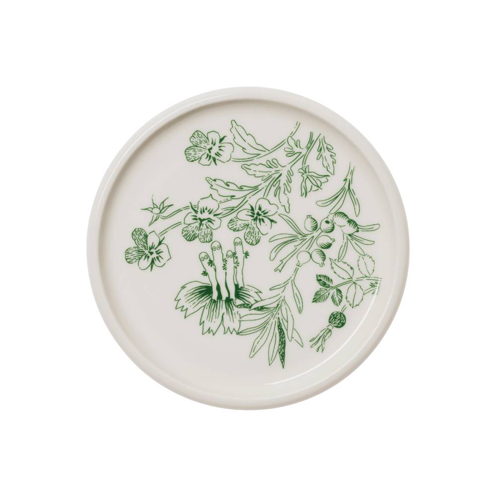 Moomin Haru Mini Plate 12cm Green - The Official Moomin Shop