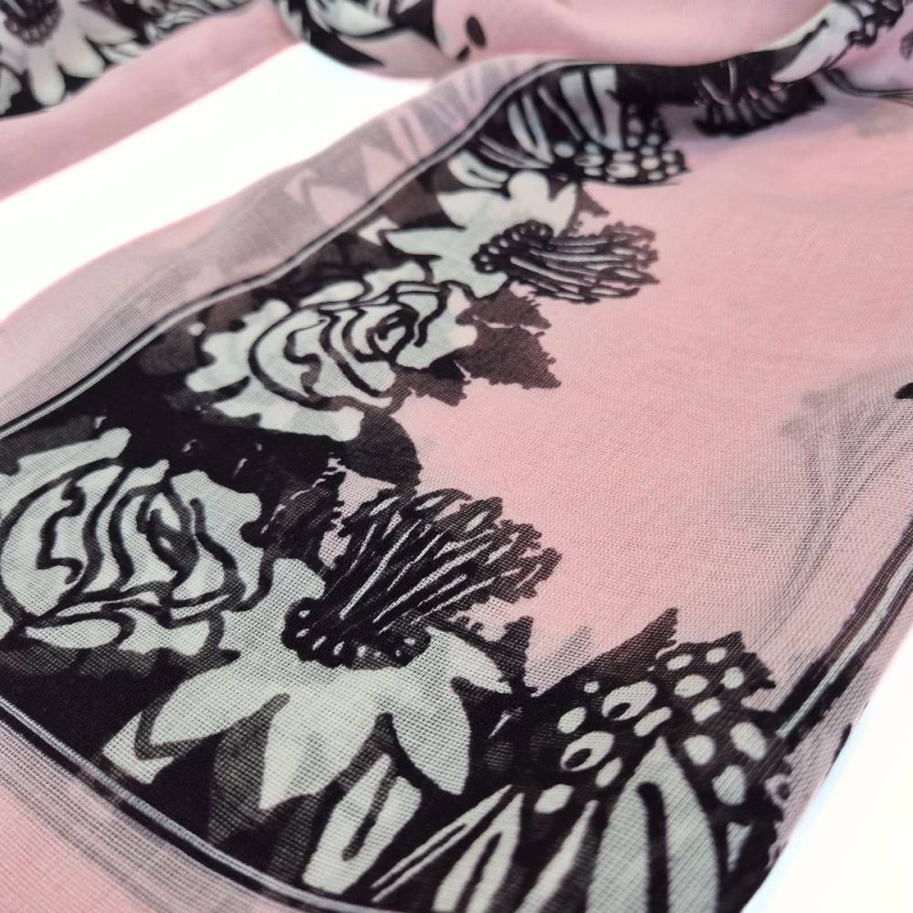 Moomin Hug Lyocell Scarf Rosa - The Official Moomin Shop