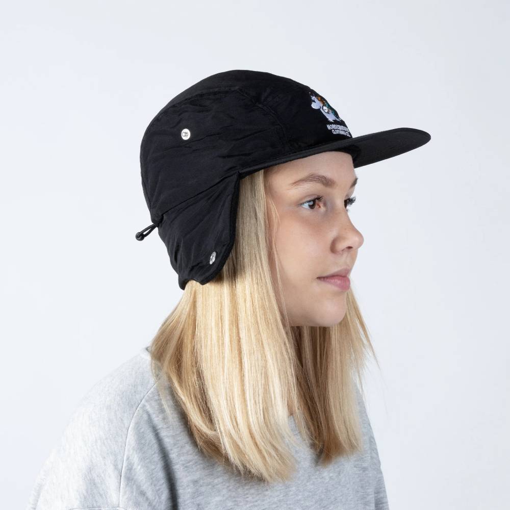 Moomintroll Winter Cap Black - Nordicbuddies - The Official Moomin Shop