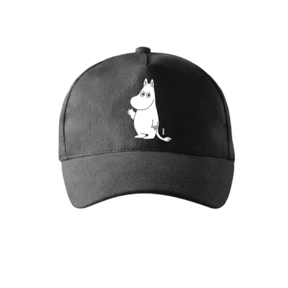 Moomintroll Hello Cap Black - The Official Moomin Shop