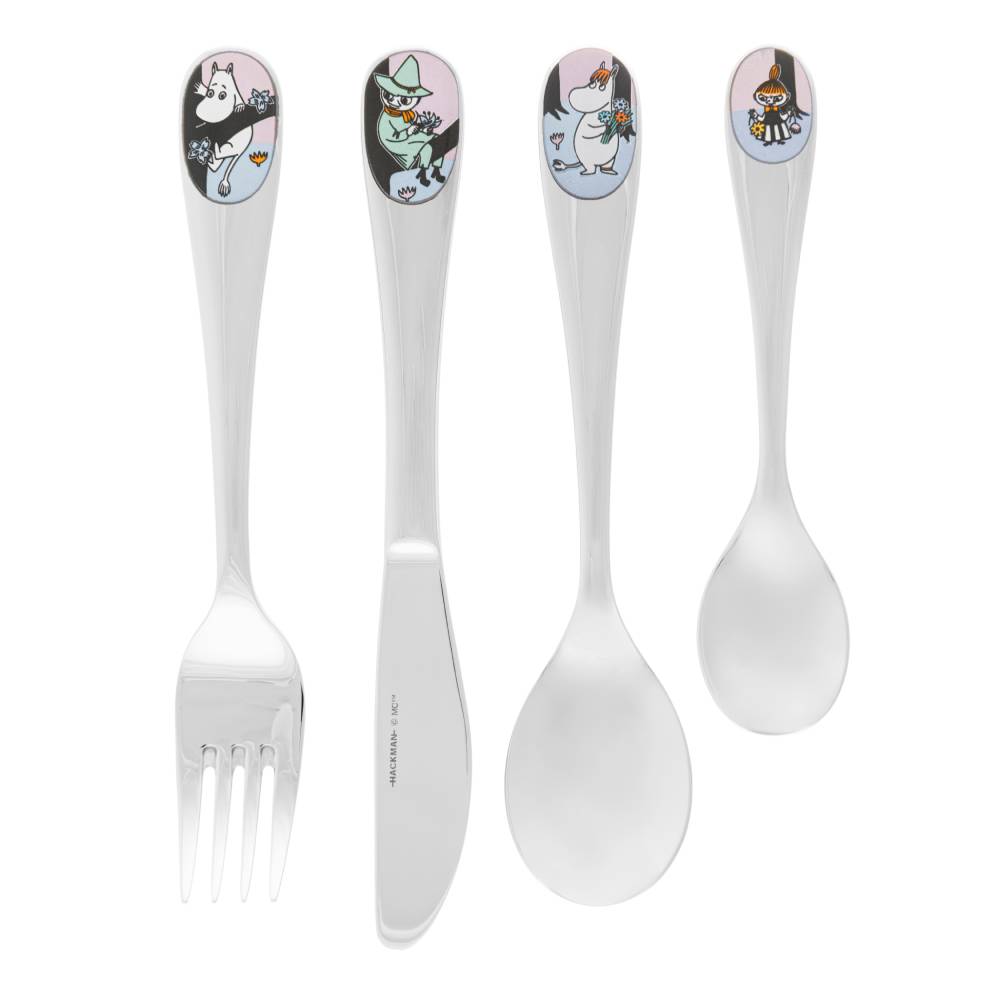 Moomin Friends Forever Children´s Cutlery 4-Set - Moomin Arabia - The Official Moomin Shop
