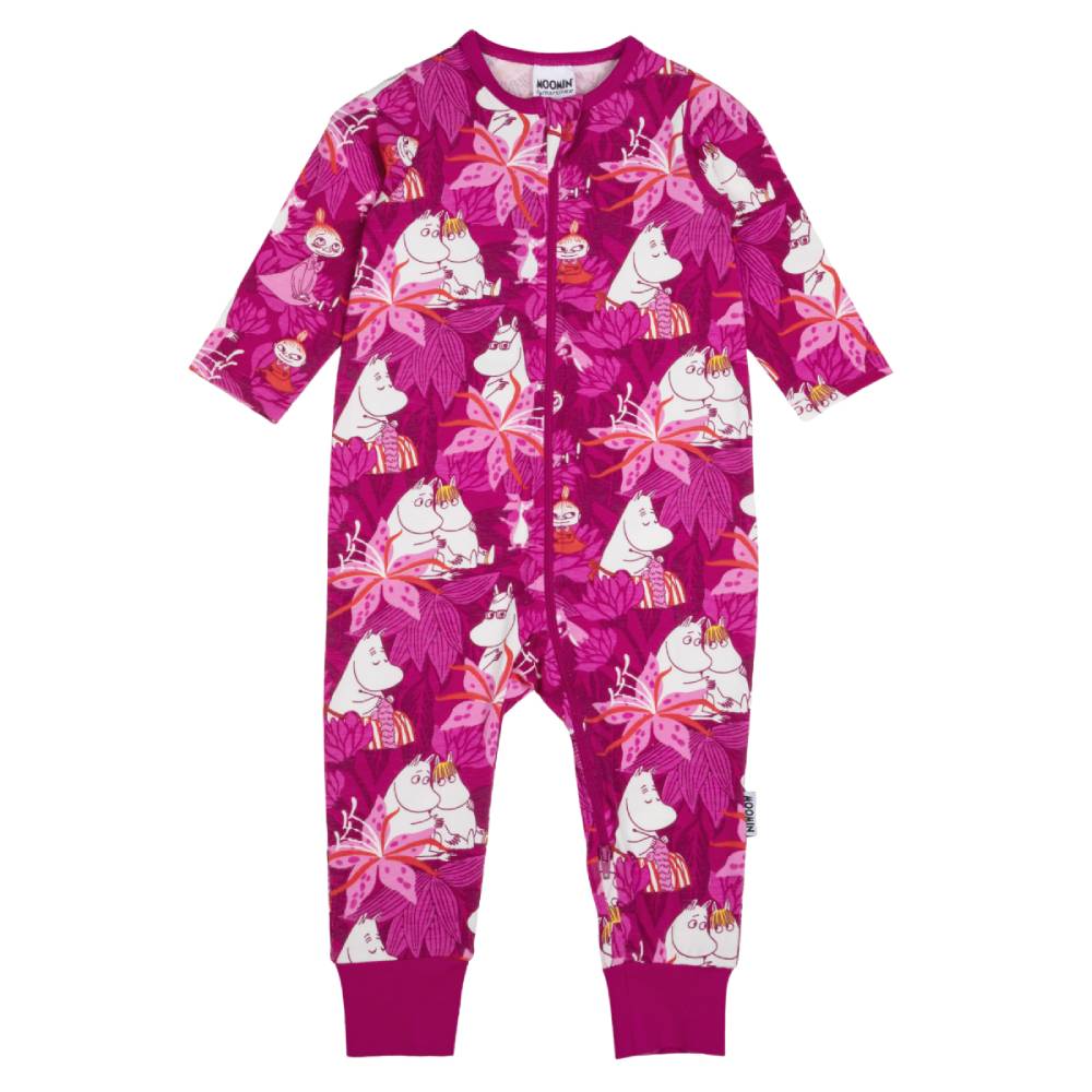 Moomin Amaryllis Pyjamas Magenta - Martinex - The Official Moomin Shop