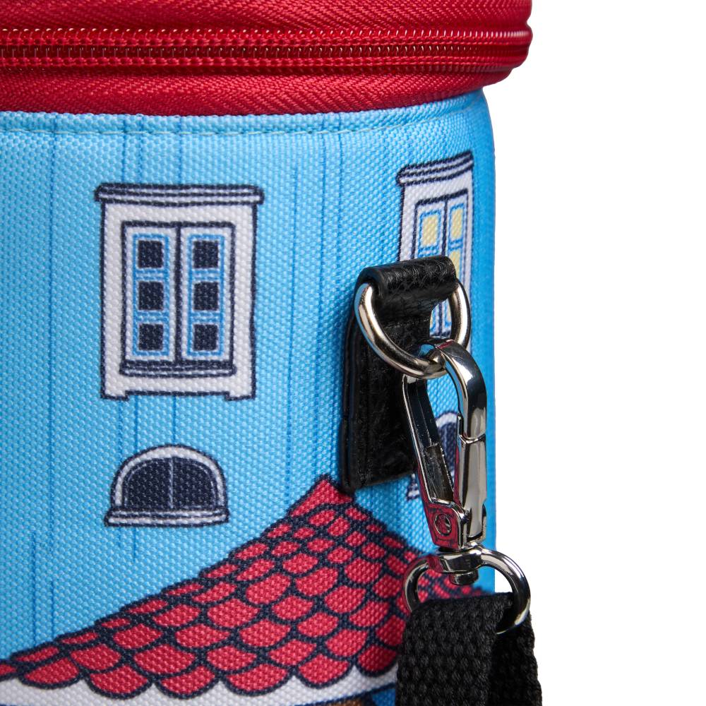 Moominhouse Shaped Shoulder Bag Blue - Martinex - The Official Moomin Shop