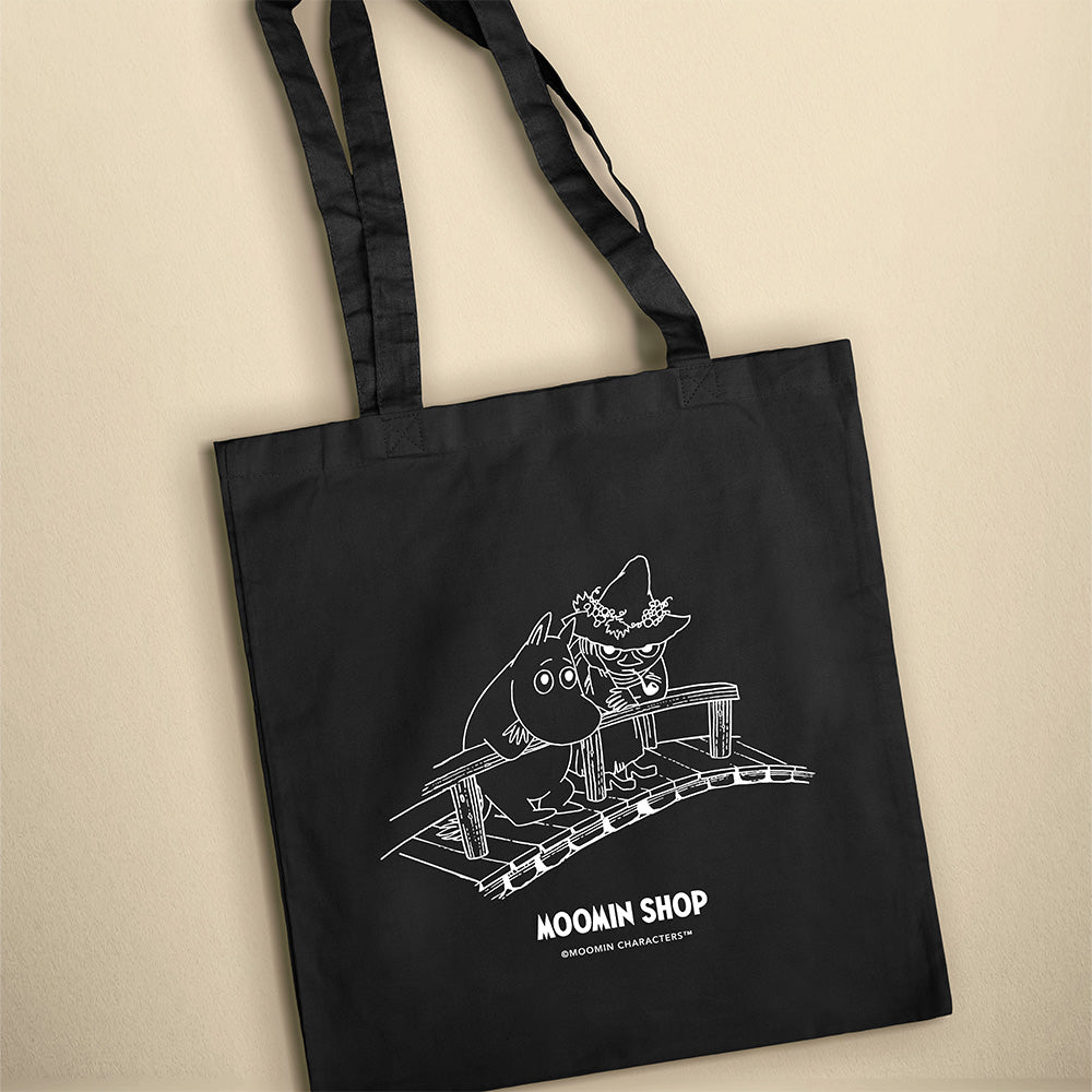 Moomin Shop Exclusive Tote Bag Black - The Official Moomin Shop