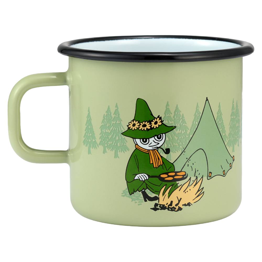 Moomin Campers Mug 5,5dl Green - The Official Moomin Shop