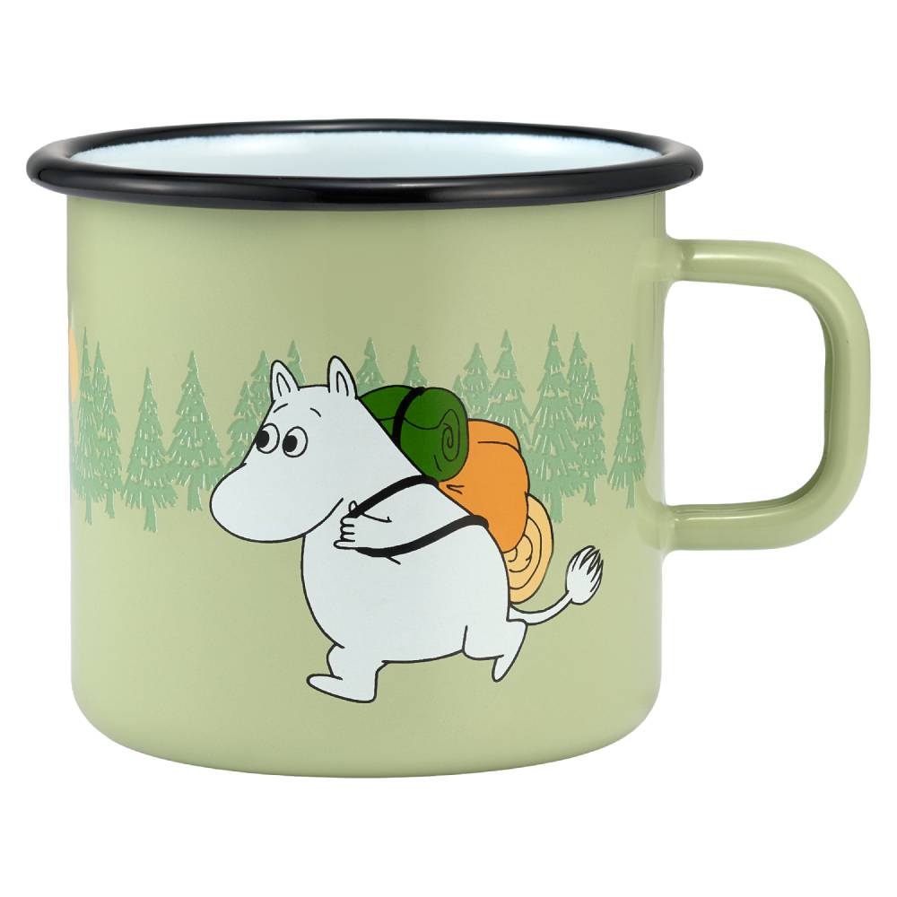 Moomin Campers Mug 5,5dl Green - The Official Moomin Shop