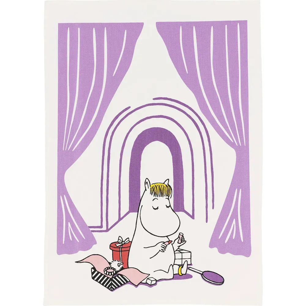 Snorkmaiden Riviera Kitchen Towel 50x70cm - Moomin Arabia - The Official Moomin Shop