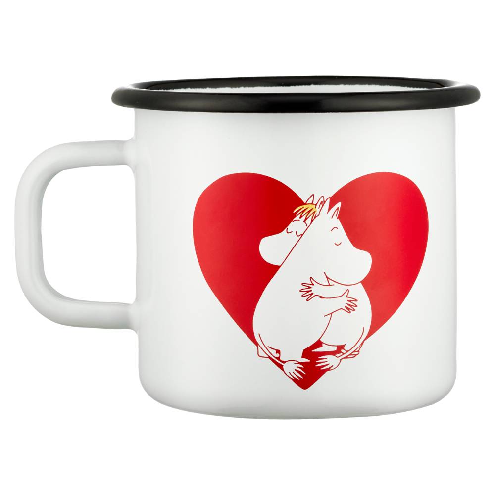 Moomin Heart Mug 3,7dl White - The Official Moomin Shop