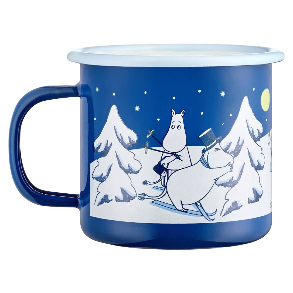 Moomin Starry Night Mug 3,7dl Blue - The Official Moomin Shop