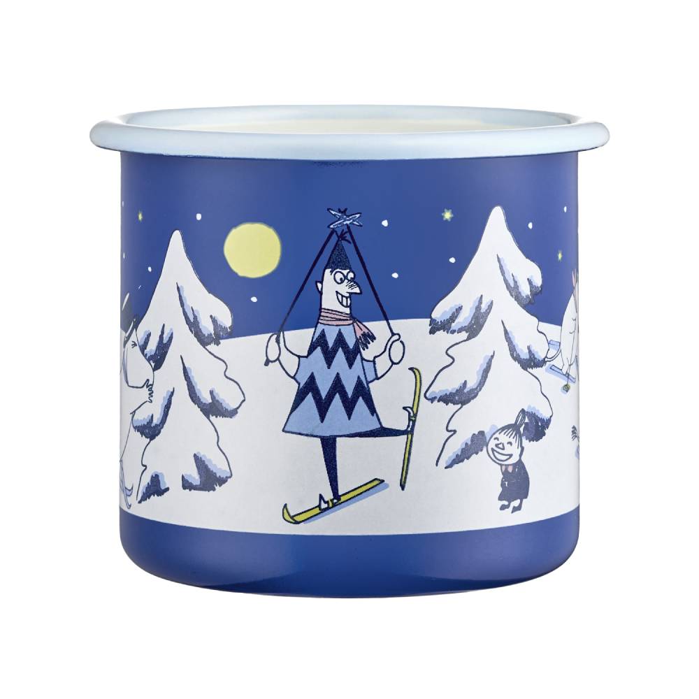 Moomin Starry Night Mug 3,7dl Blue - The Official Moomin Shop