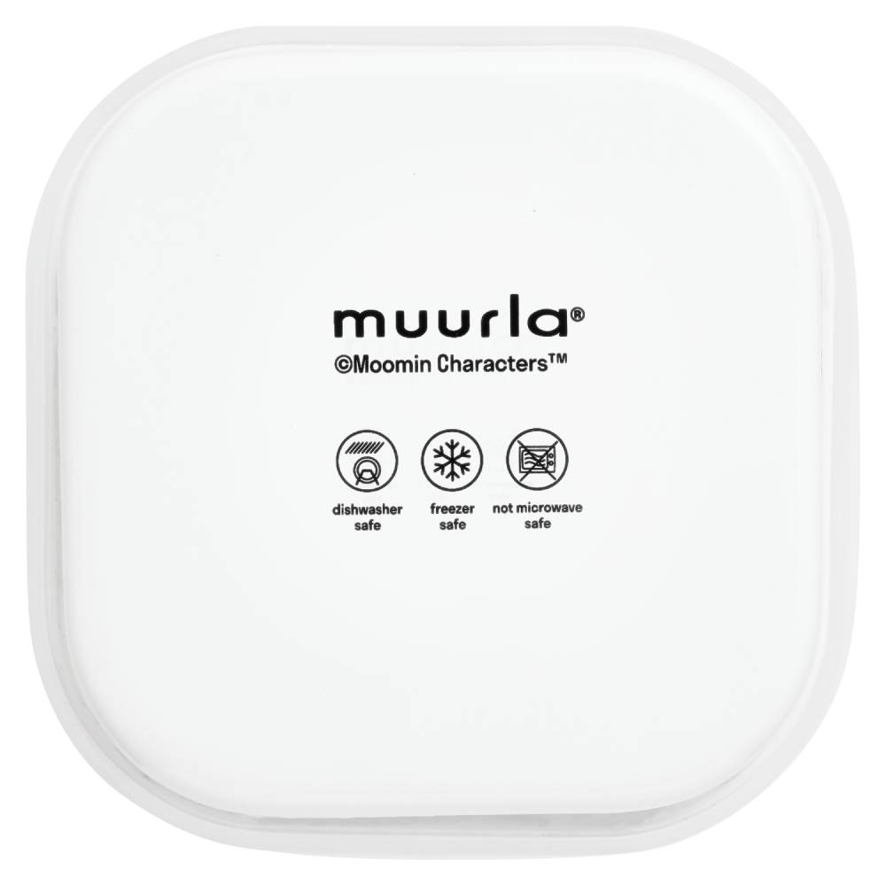 Moomin Joyfull Apples Jar 1L Yellow - The Official Moomin Shop