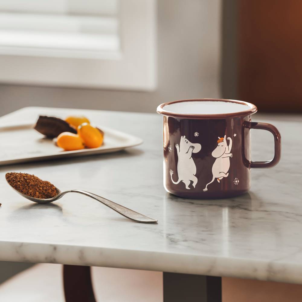 Moomin Comet Mug 5,5dl Brown - The Official Moomin Shop