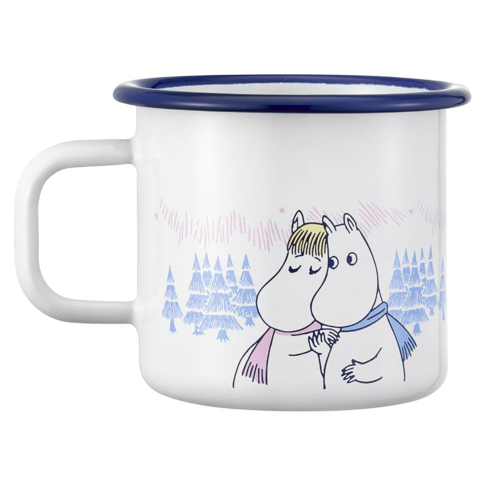 Moomin Frosty Day Mug 3,7dl White - The Official Moomin Shop