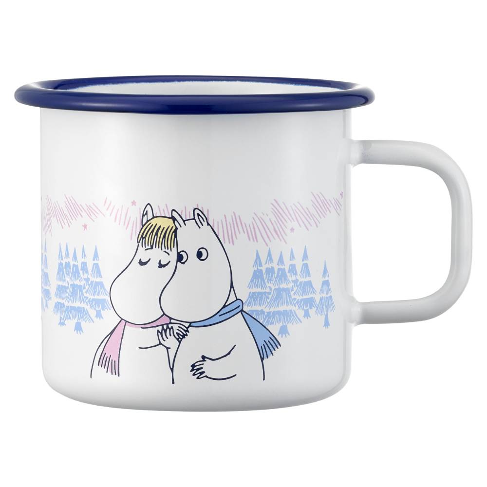 Moomin Frosty Day Mug 3,7dl White - The Official Moomin Shop