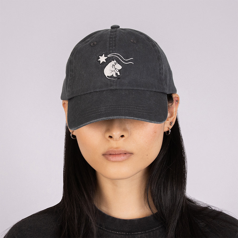 Moomin Novels Collection Adult Cap Black - Nordicbuddies - The Official Moomin Shop