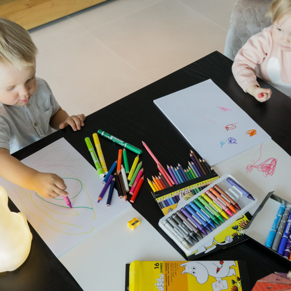 Moomin Jumbo Colour Crayons - Anglo-Nordic - The Official Moomin Shop
