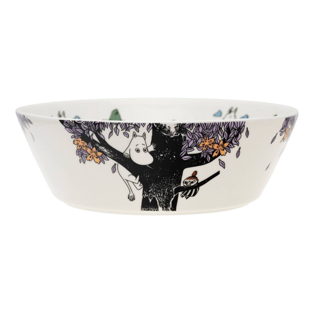 Moomin Friends Forever Serving Bowl 23cm - The Official Moomin Shop