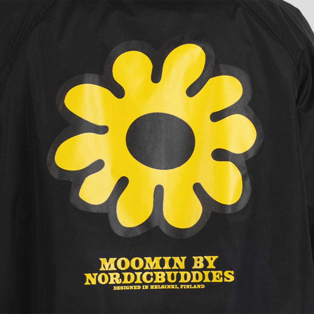 Moomintroll Coach Jacket Black - Nordicbuddies - The Official Moomin Shop