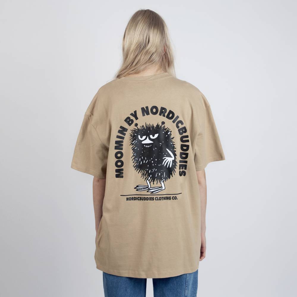 Stinky T-shirt Unisex Brown - Nordicbuddies - The Official Moomin Shop
