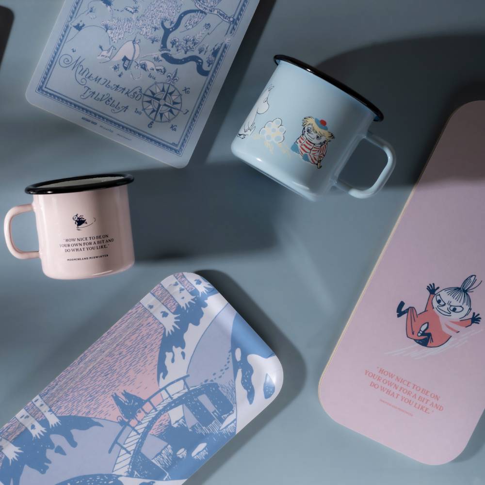 Moomin Dreamy Winter Mug 3,7dl - The Official Moomin Shop