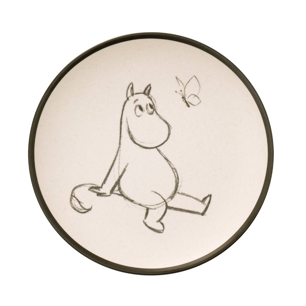 Moomintroll Melamin Plate - The Official Moomin Shop