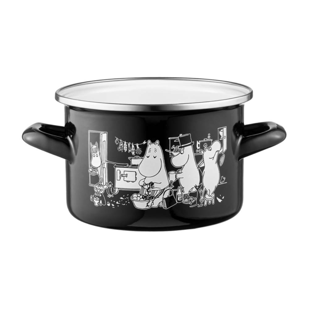 Moomin In the Kitchen Pot  1,5L - Muurla - The Official Moomin Shop