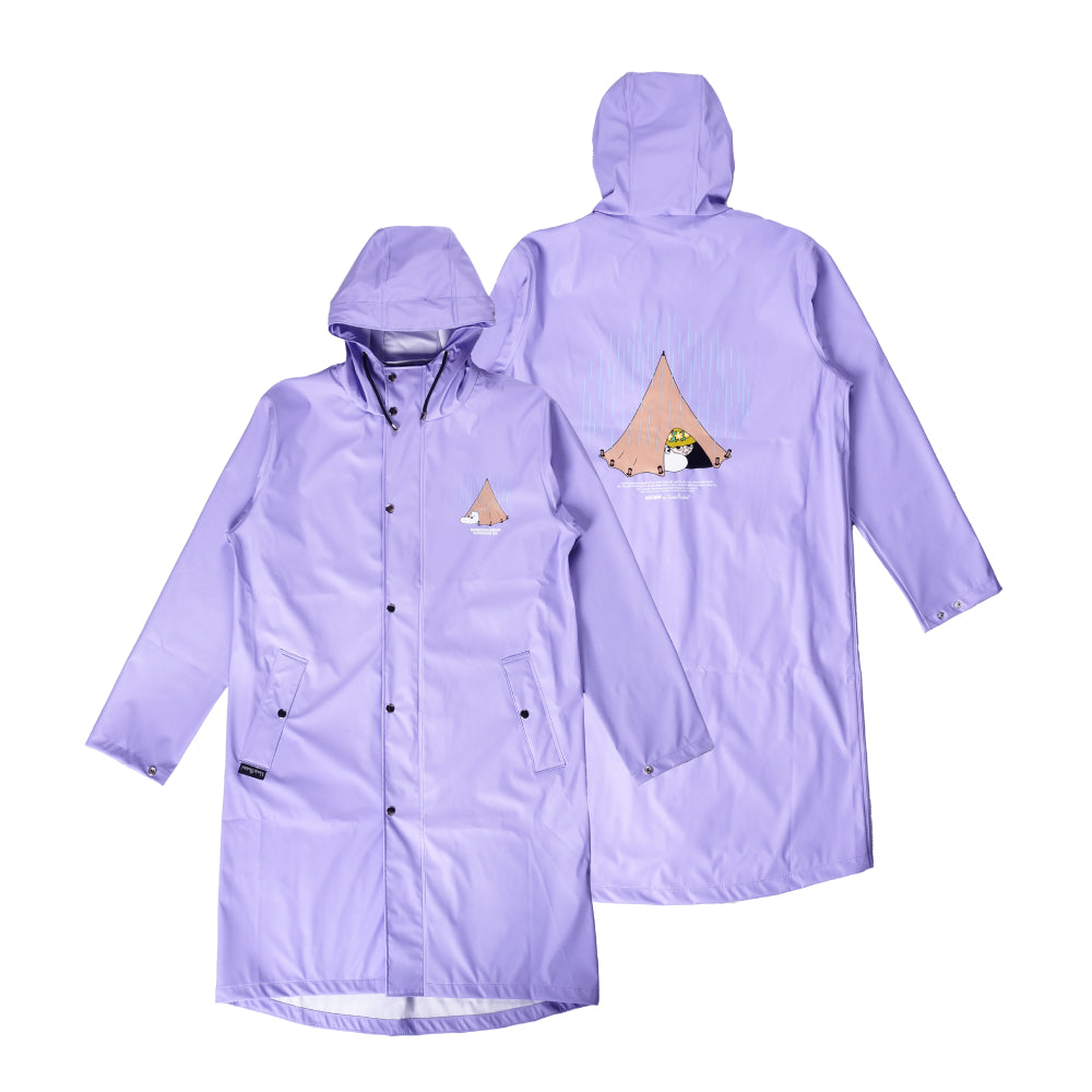 Moomintroll Rain Jacket Lilac - Nordicbuddies - The Official Moomin Shop