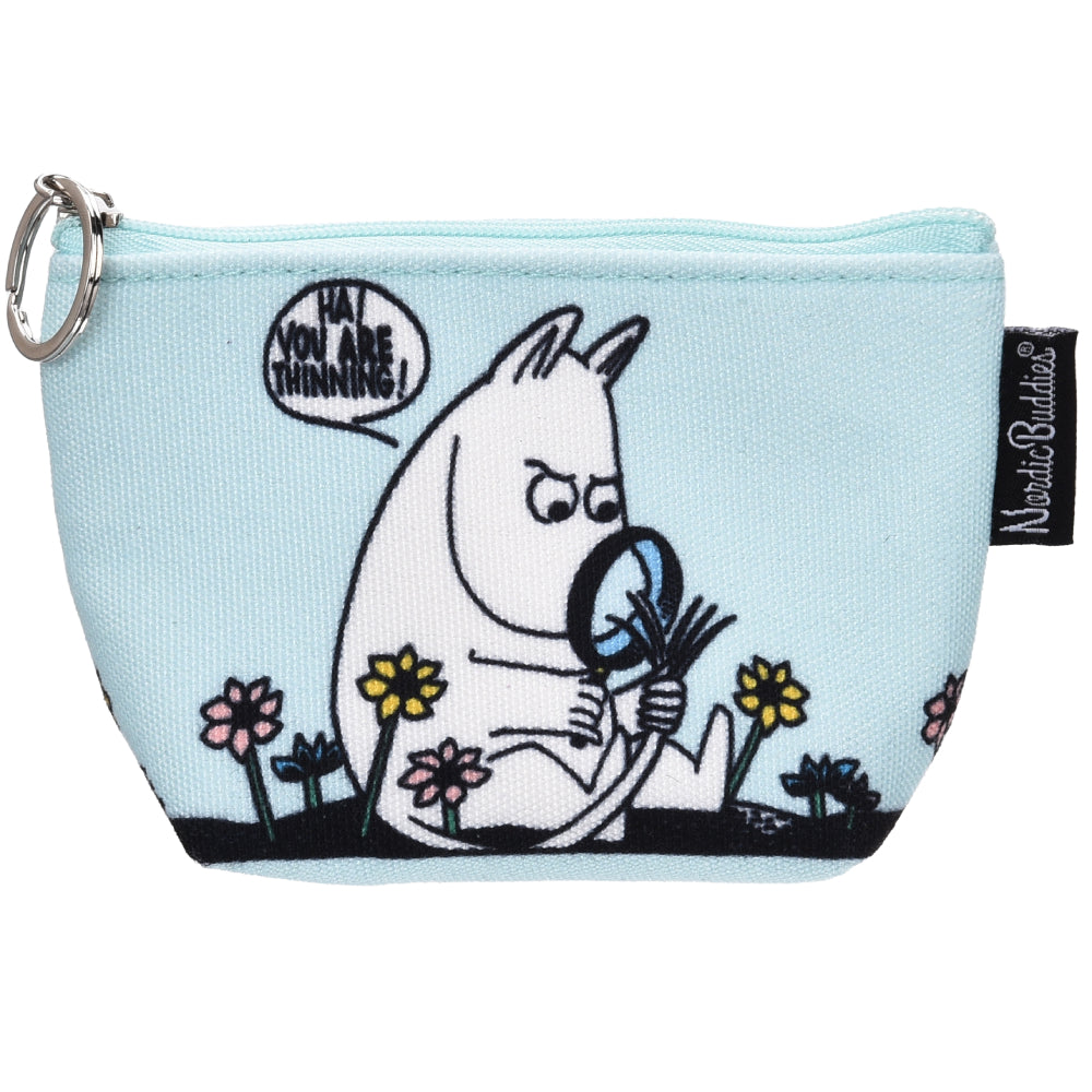 Moomintroll Coin Purse Lightblue - Nordicbuddies - The Official Moomin Shop