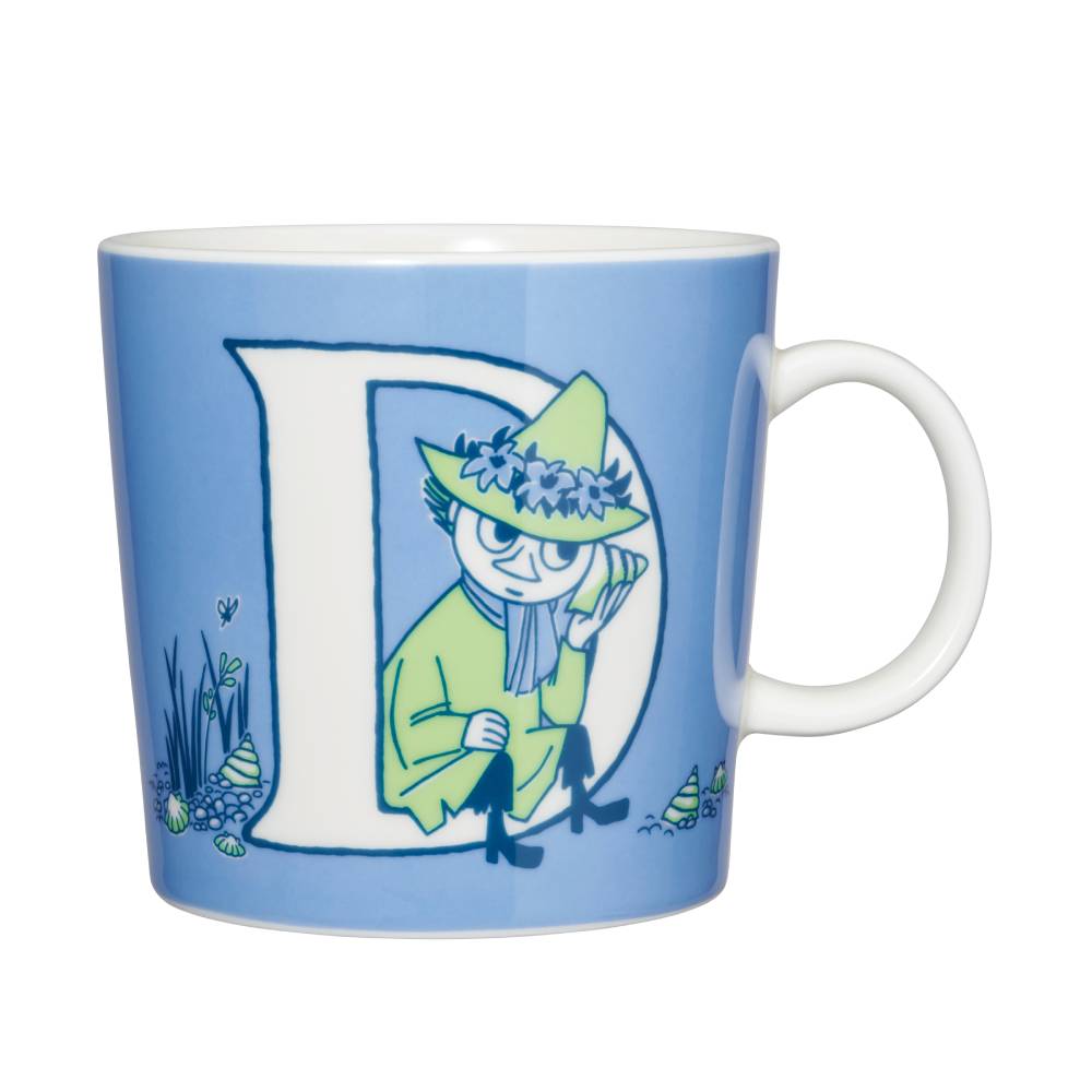 Moomin ABC Mug D 0,4L - The Official Moomin Shop
