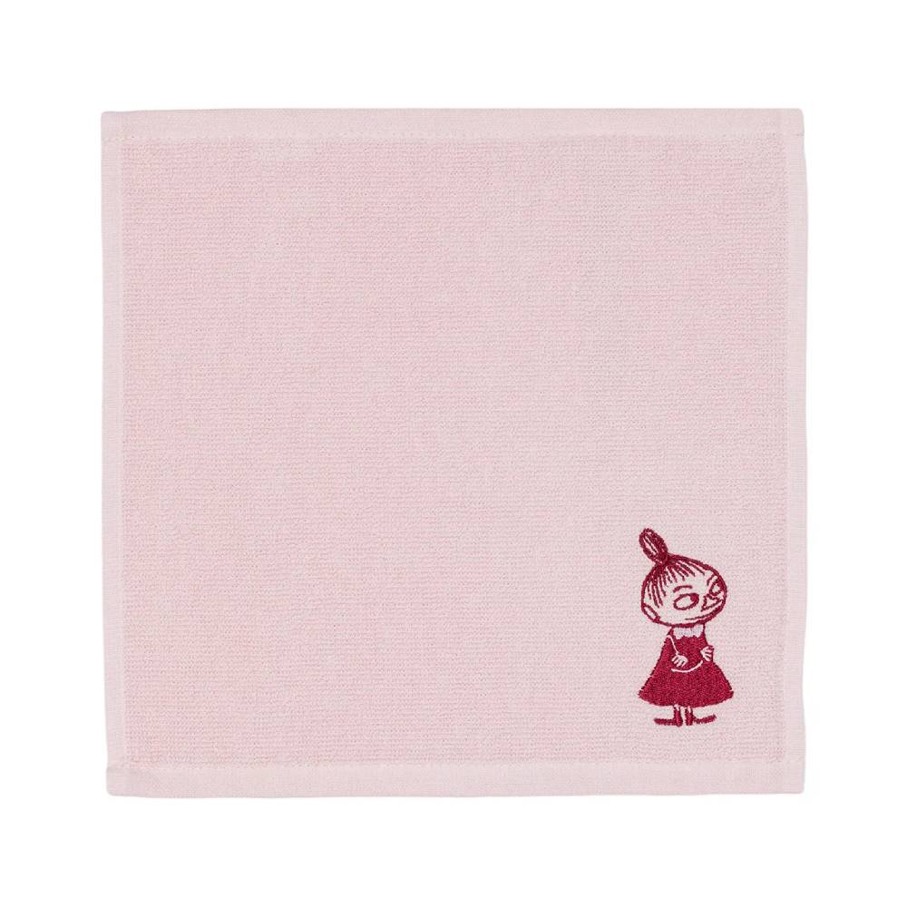 Little My Towel 25x25cm Pink - The Official Moomin Shop