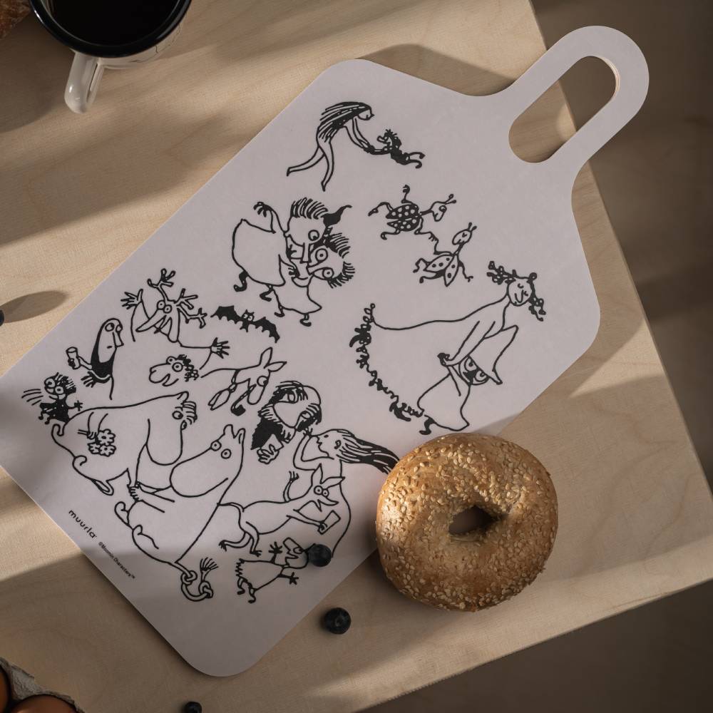 Moomin 80 Cutting Board 23x44cm - Muurla - The Official Moomin Shop