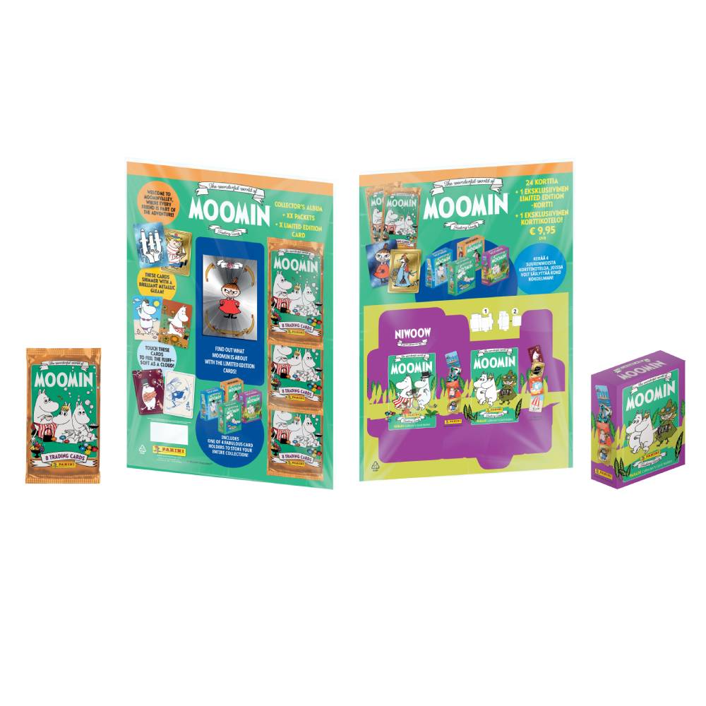Moomin Trading Card The Wonderful World of Moomin Multipack - The Official Moomin Shop