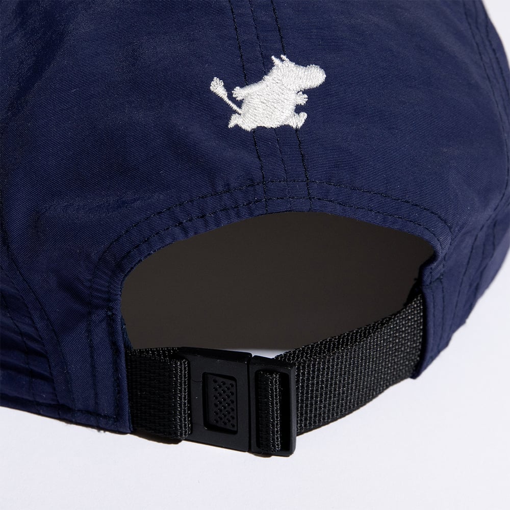 Moomintroll Classics 5-panel Nylon Cap Darkblue - Nordicbuddies - The Official Moomin Shop