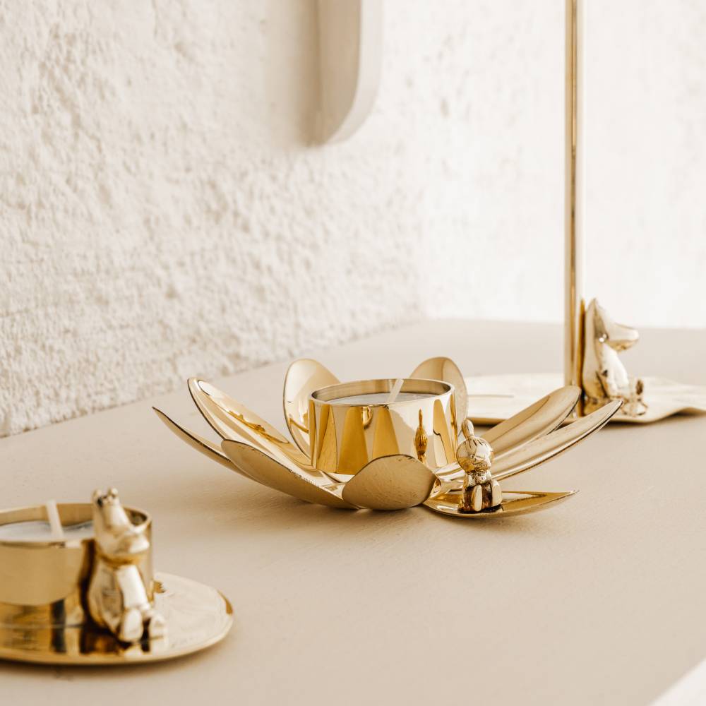 Little My Candlestand Gold - The Official Moomin Shop
