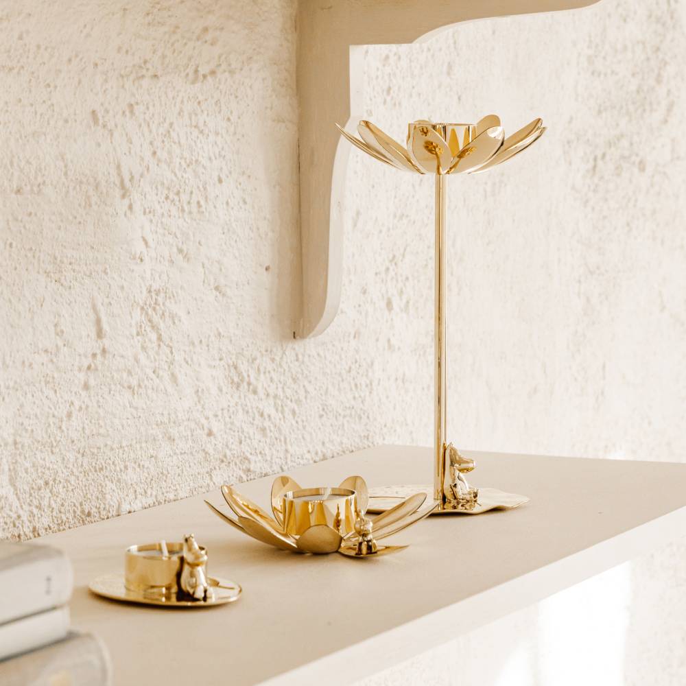 Little My Candlestand Gold - The Official Moomin Shop