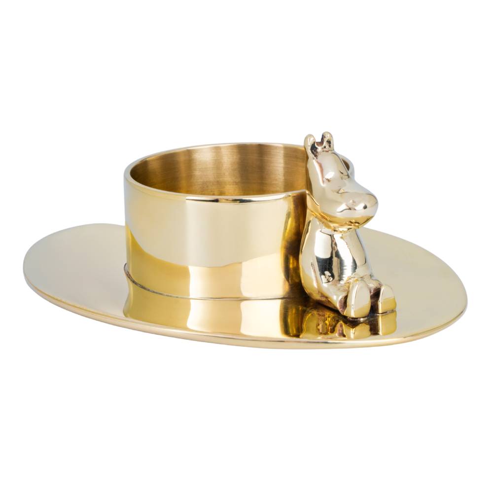 Moomintroll Candlestand Gold - The Official Moomin Shop