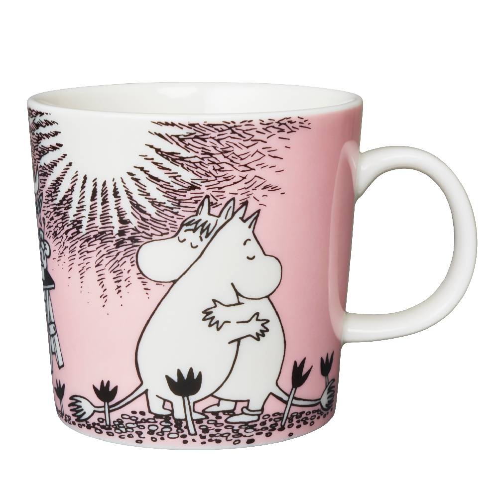 Moomin Love Mug Pink 0,3L - The Official Moomin Shop