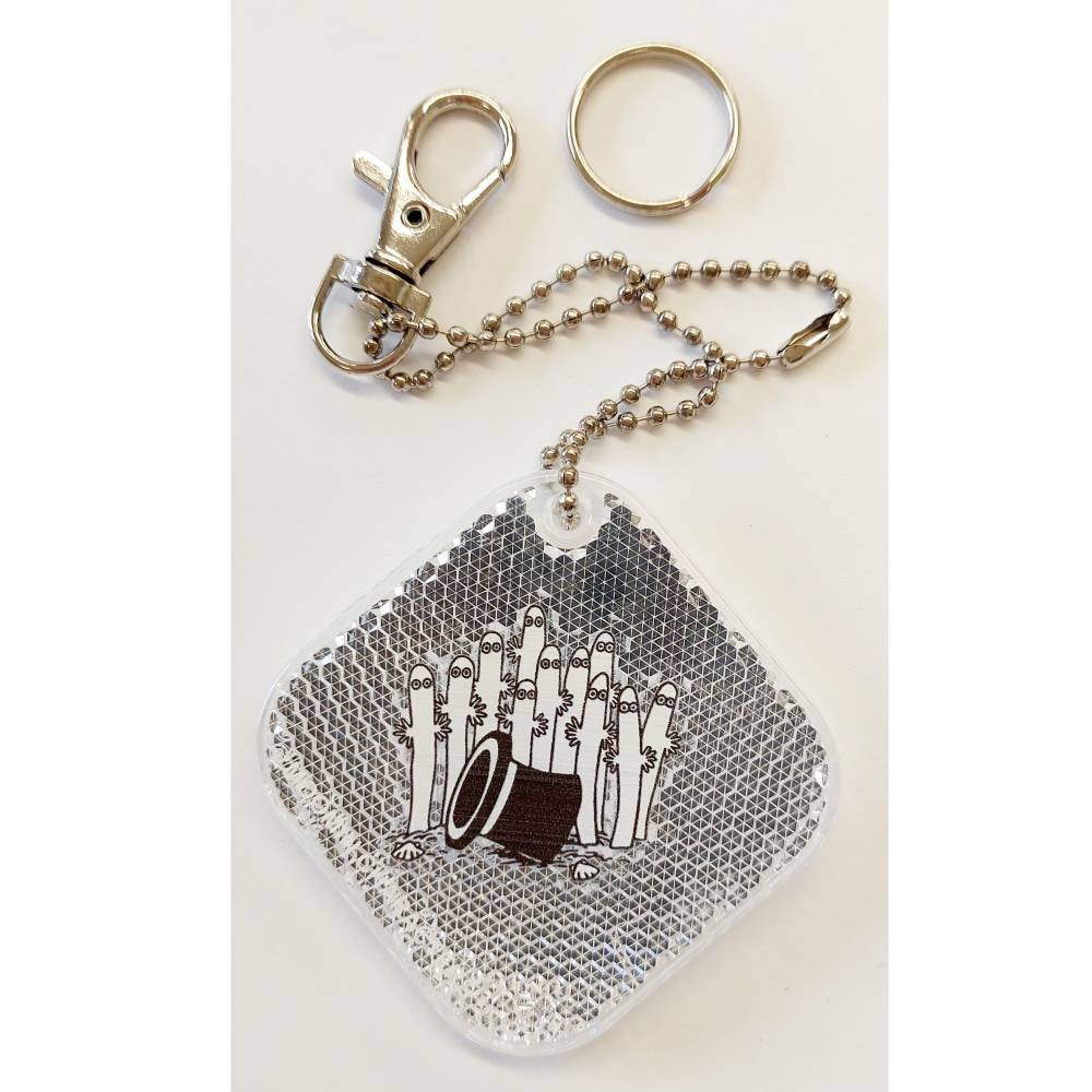 Hattifattener Reflector Square - The Official Moomin Shop