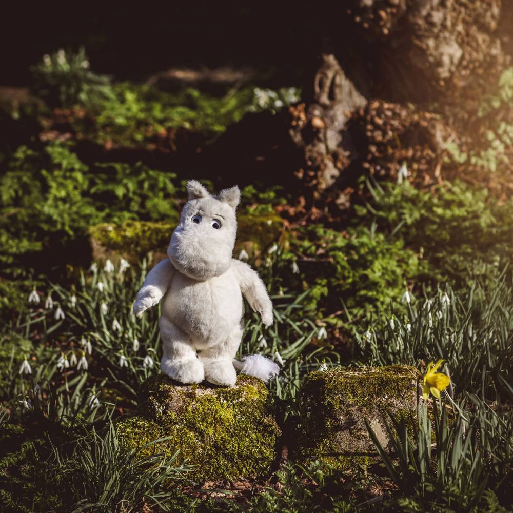 Moomintroll Decoration Plush Toy - Charlie Bears - The Official Moomin Shop
