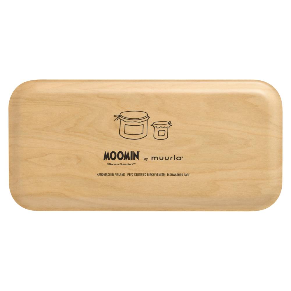 Little My Retro Tray 27x13cm Yellow - The Official Moomin Shop