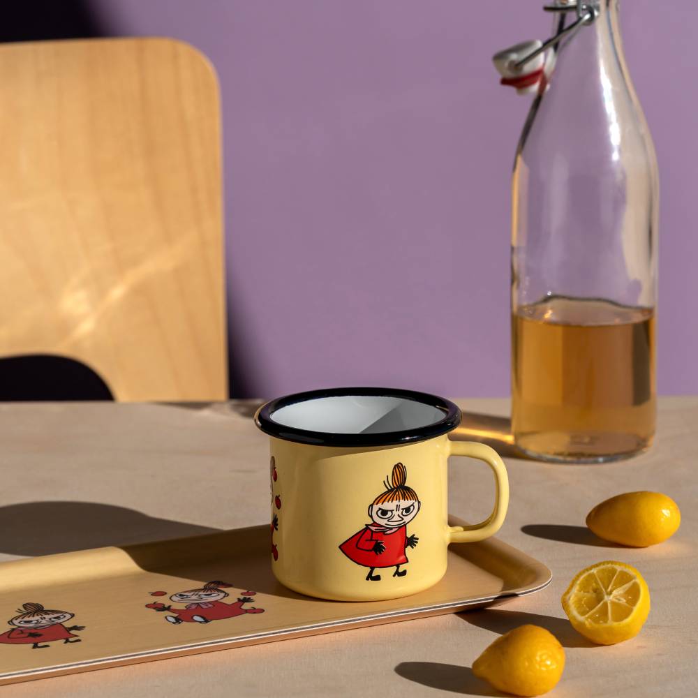 Little My Retro Mug 2,5dl Yellow - The Official Moomin Shop