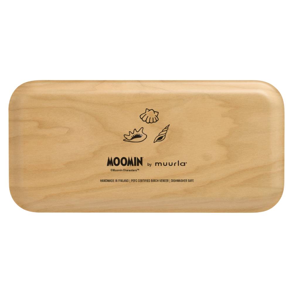 Moomintroll Retro Tray 27x13cm Blue - The Official Moomin Shop