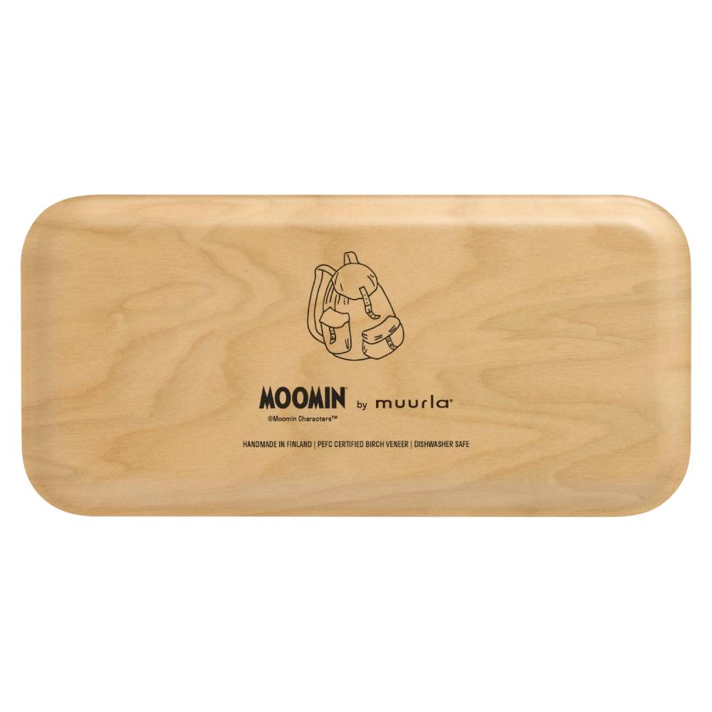 Snufkin Retro Tray 27x13cm Green - The Official Moomin Shop