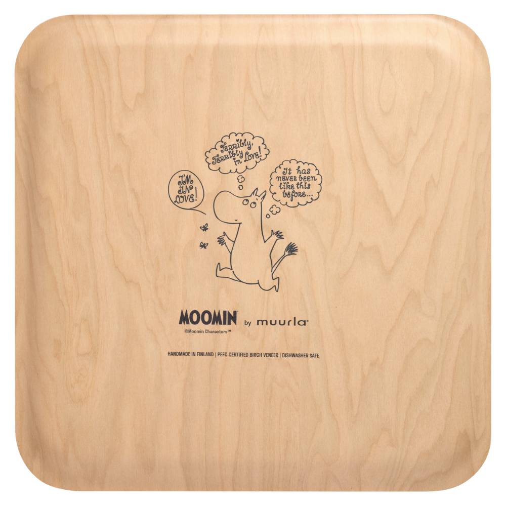 Moomin Heart Tray 33x33cm - The Official Moomin Shop