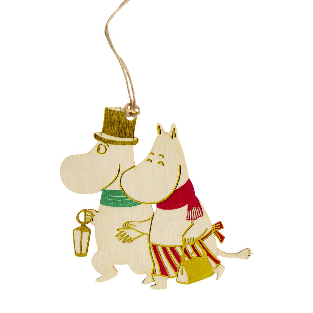 Moominmamma & Moominpappa Christmas Decoration - The Official Moomin Shop
