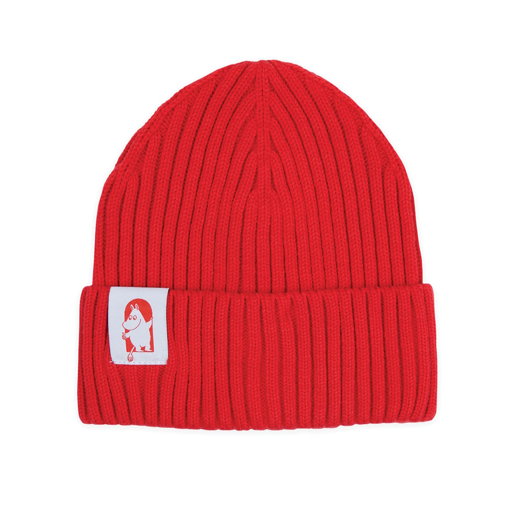 Moomin 80 Adult Beanie Red - Red Cross - The Official Moomin Shop